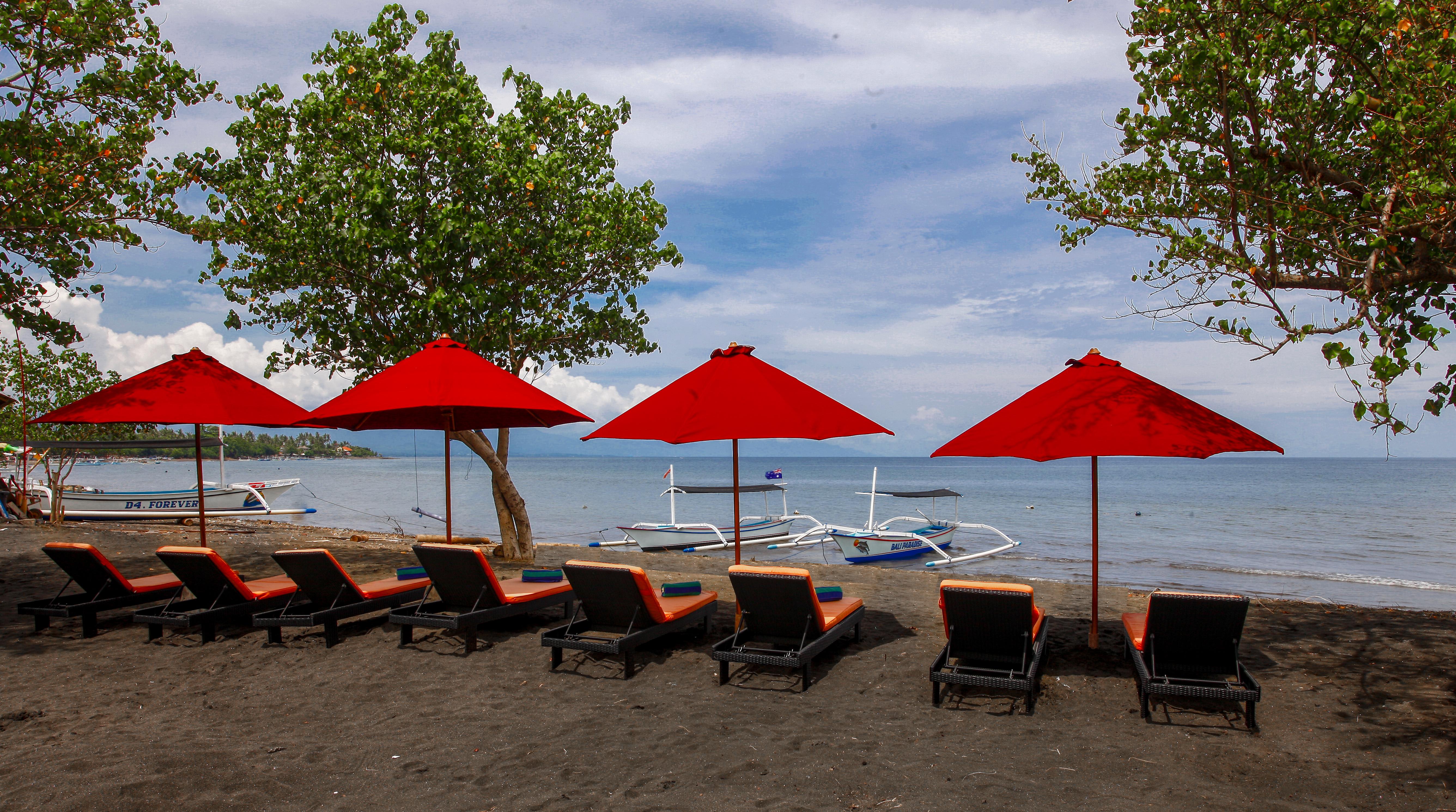 Bali Taman Beach Resort & Spa Lovina Pabean Buleleng エクステリア 写真